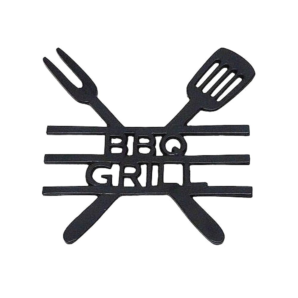 Metal BBQ Trivet - Grilling Decor Sign NWT